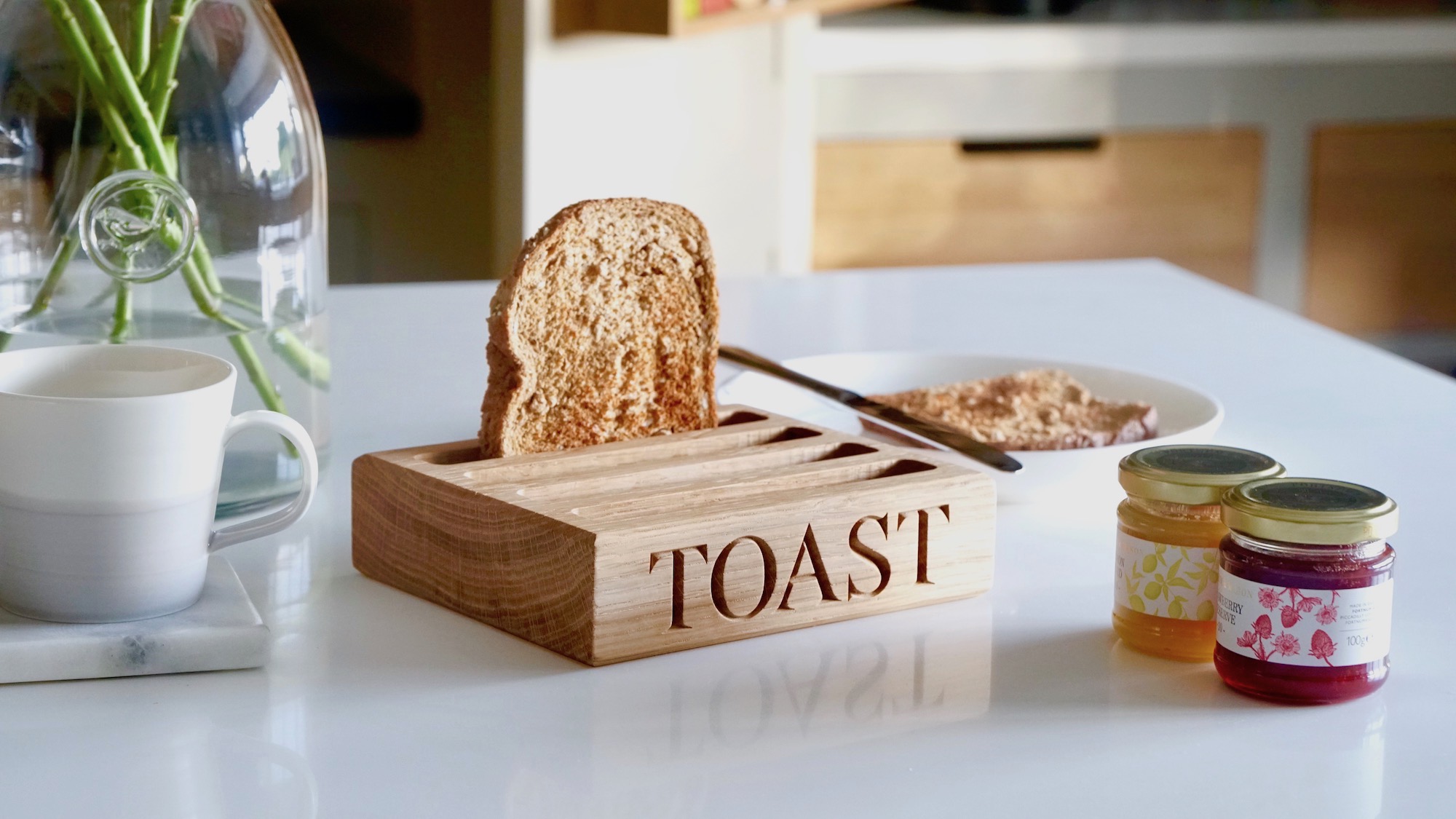 Personalised Wooden Toast Racks
