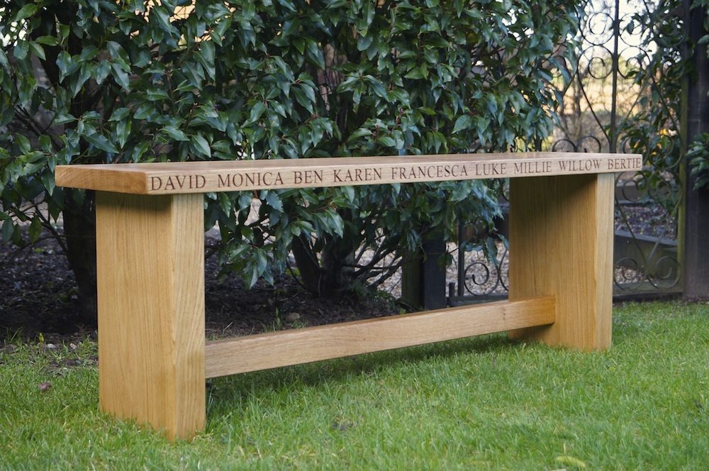 engraved-handmade-oak-benches-makemesomethingspecail.co.uk