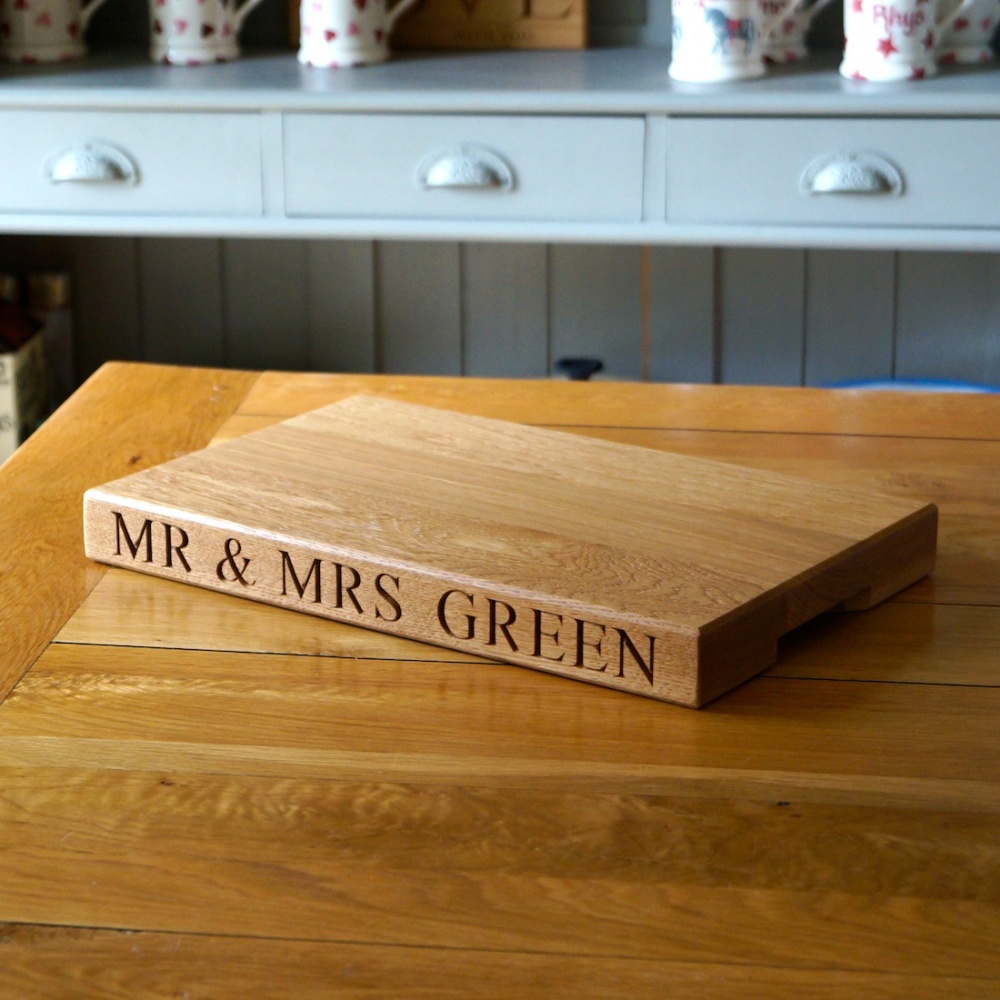 Personalised Oak Wedding Gifts from MakeMeSomethingSpecial.com