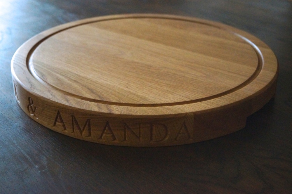 Oak Cheese Boards from MakeMeSomethingSpecial.com