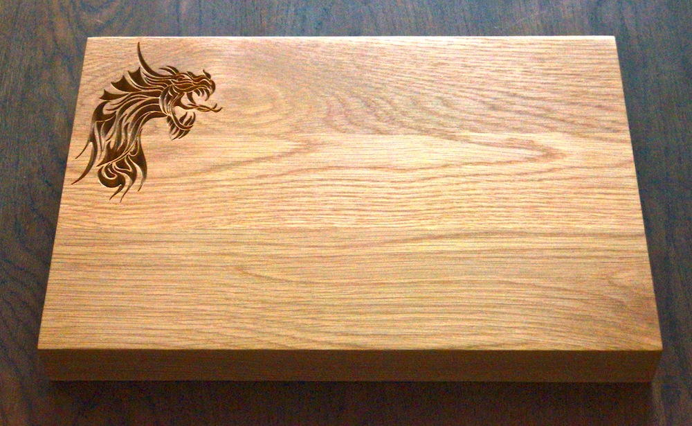 wooden-chopping-board-with-carved-dragon-makemesomethingspecial.co.uk