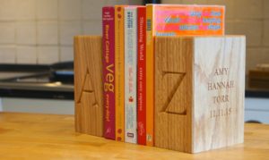 wooden-engraved-bookends-makemesomethingspecial.co.uk