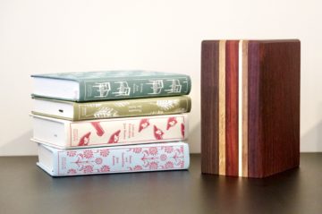 stripy-wooden-bookends