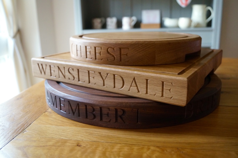 Personalised Cheese Board Set from MakeMeSomethingSpecial.com