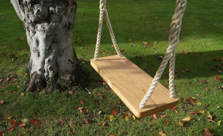 Large Oak Garden Swings | MakeMeSomethingSpecial.com