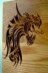 engraved-dragon-in-wood-makemesomethingspecial.co.uk
