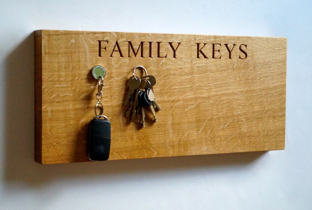Wooden Key Organisers from MakeMeSomethingSpecial.com