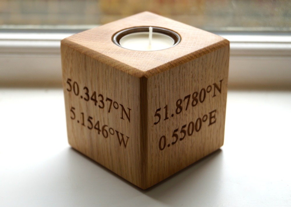 personalised-tea-light-wooden-block-makemesomethingspecial.co.uk