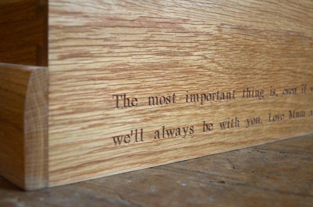 Engraved Toy Boxes from MakeMeSomethingSpecial.com