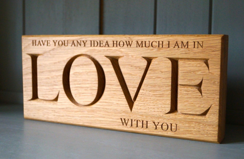 Personalised Wooden Wall Plaques from MakeMeSomethingSpecial.com