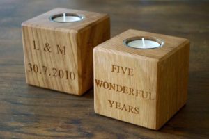 5th-wedding-anniversary-tea-light-holders-makemesomethingspecial.co.uk