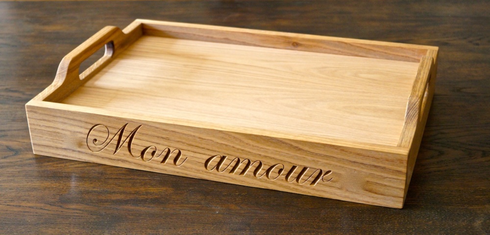 Personalised Wooden Lap Tray from MakeMeSomethingSpecial.com