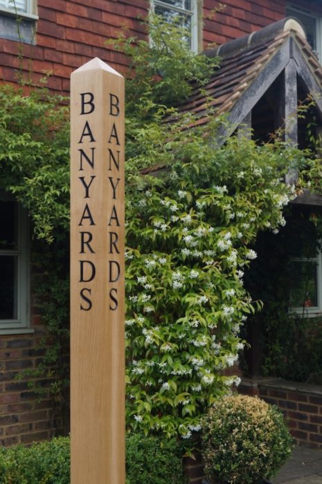 engraved-wooden-sign-posts-makemesomethingspecial.co.uk
