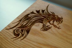carved-dragon-in-oak-makemesomethingspecial.co.uk