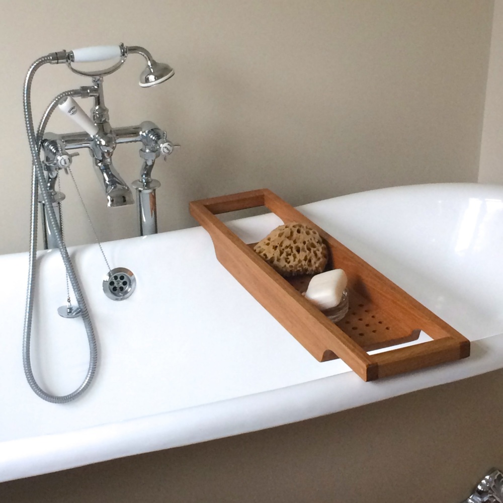 Wooden Tray for The Bathroom from MakeMeSomethingSpecial.com