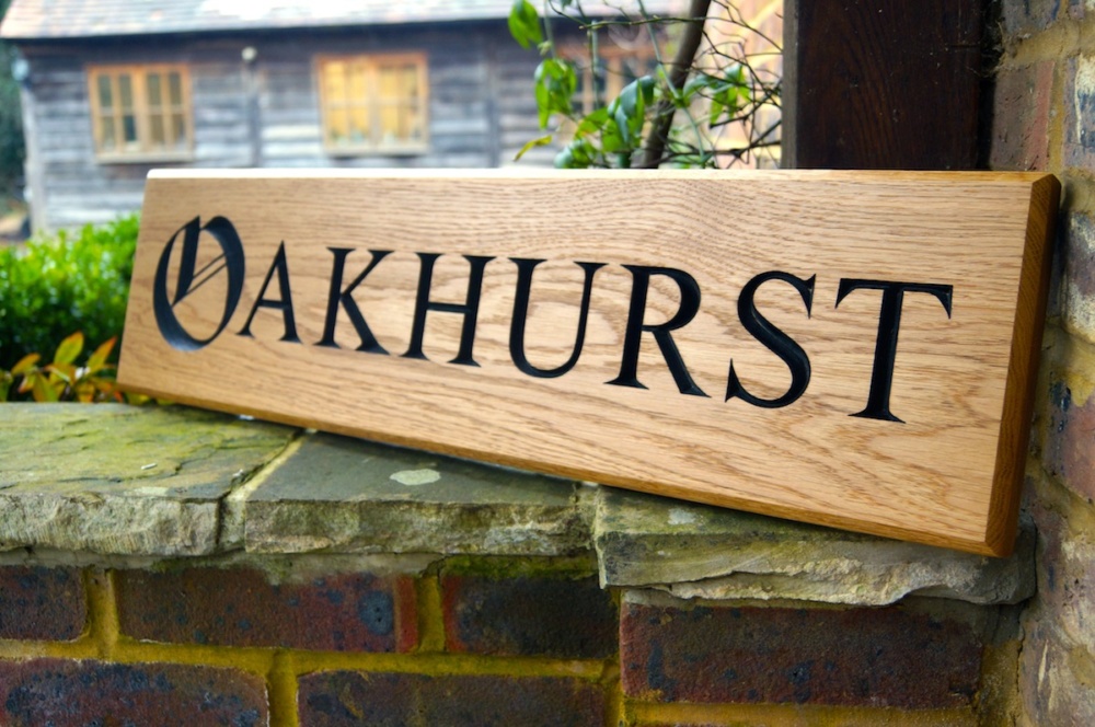 Personalised-quality wooden house signs