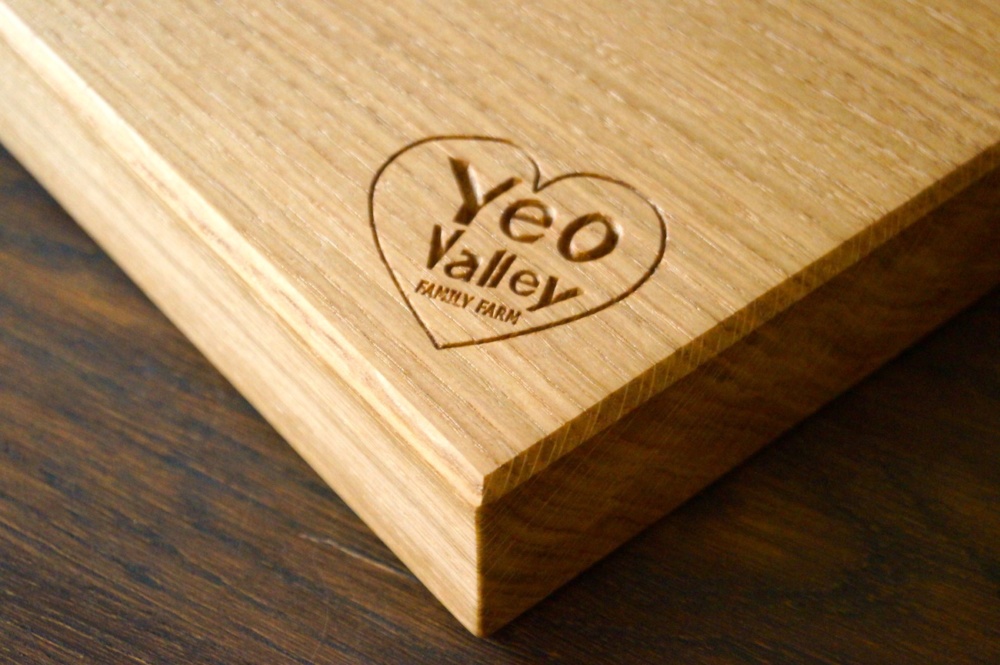 Yeo Valley Personalised Chopping Boards from MakeMeSomethingSpecial.com