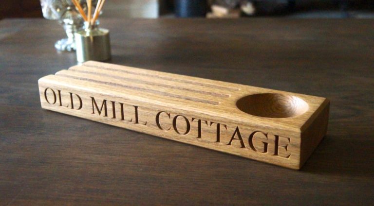 Large Wooden Post / Letter Rack | MakeMeSomethingSpecial.com