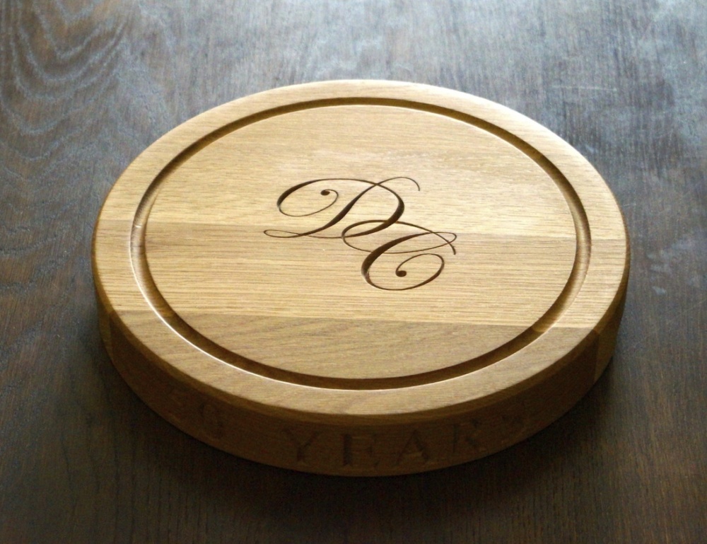 Personalised-wooden cheese board