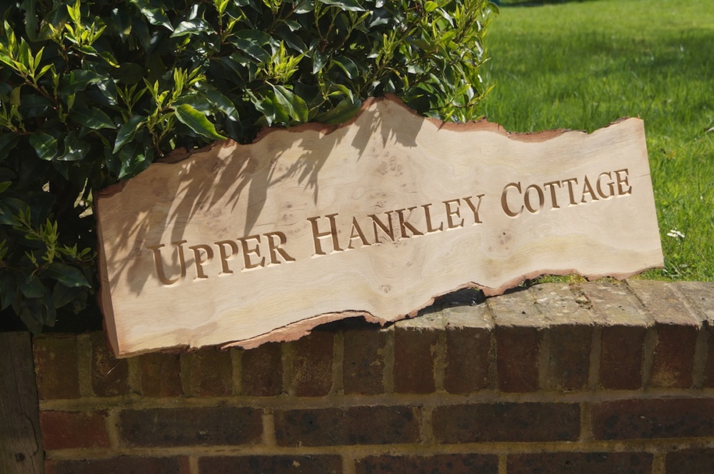 Bespoke Wooden House Signs, Rustic Wooden House Signs