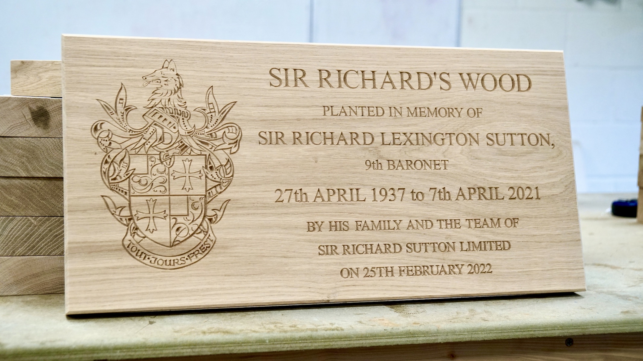 Bespoke Personalised Wall Plaques