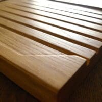 Handmade wooden draining online board