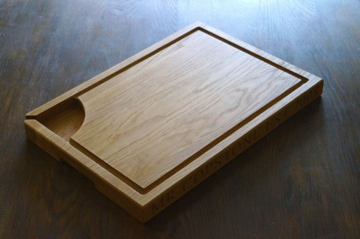 Wooden Meat Carving Board with Spikes