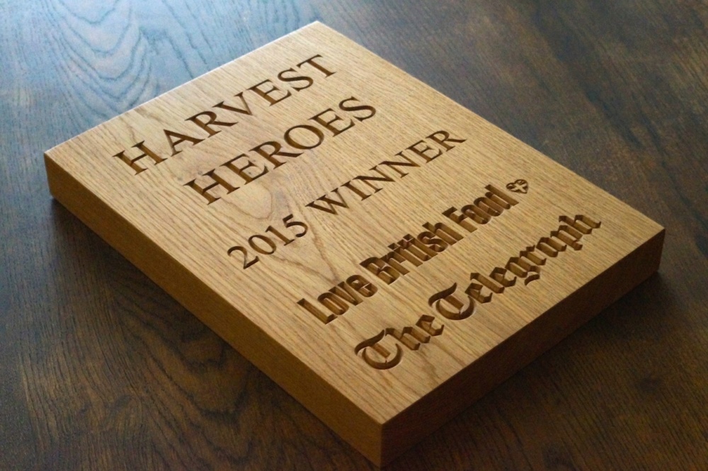 Engraved Wooden Award Plaques | MakeMeSomethingSpecial