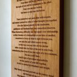 Apache Blessing Wall Plaque | MakeMeSomethingSpecial.com