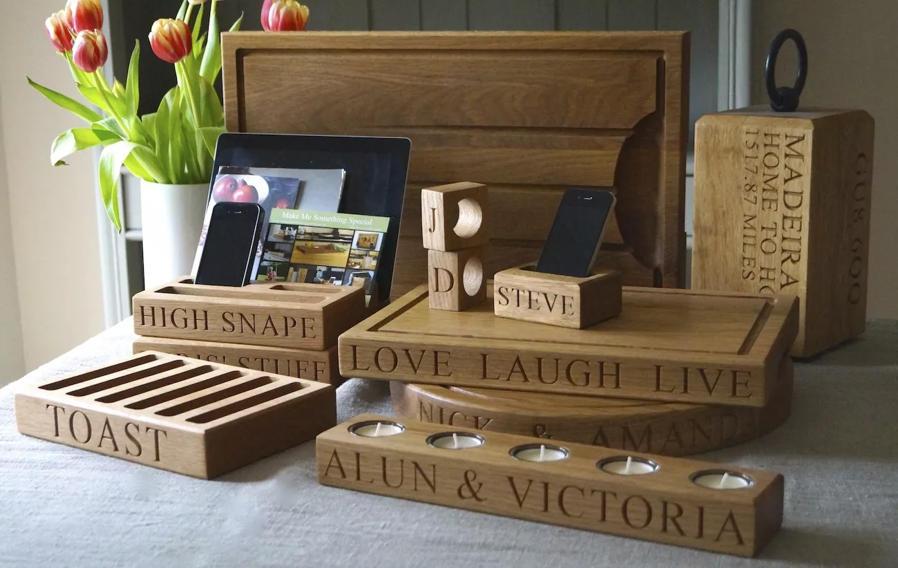 Stunning personalised wooden gifts ...