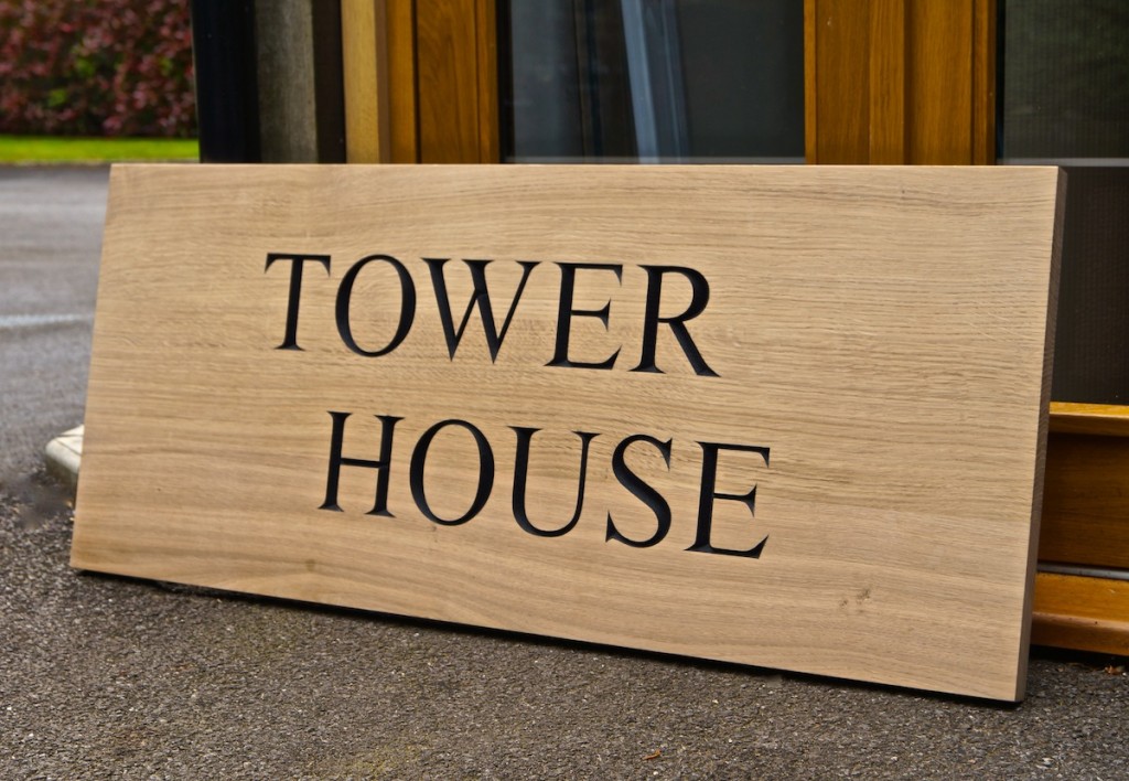Wooden House Signs from MakeMeSomethingSpecial.com