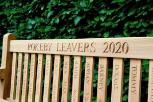personalised-leavers-bench