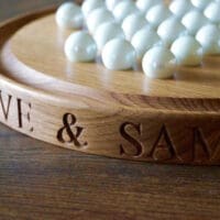 engraved-wooden-solitaire-board-game-makemesomethingspecial.com