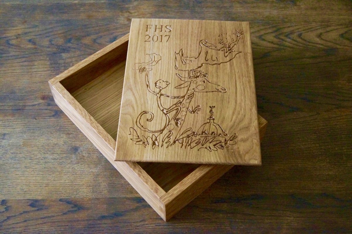 large wooden keepsake box by MakeMeSomethingSpecial