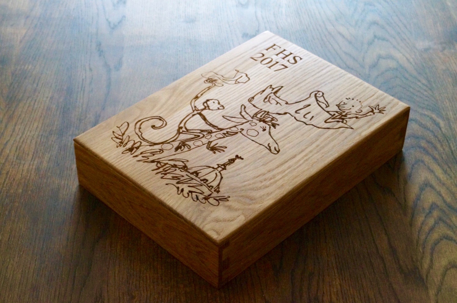 Small Personalised Wooden Keepsake Large Engraved Square Wood Boxes Trinket Box 