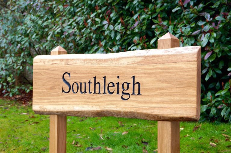 Bespoke Wooden House Signs | MakeMeSomethingSpecial.com