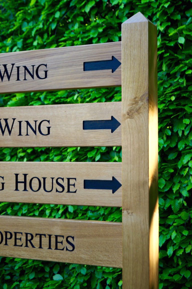 Bespoke Wooden House Signs