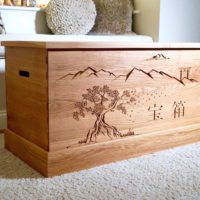 handcrafted toy boxes