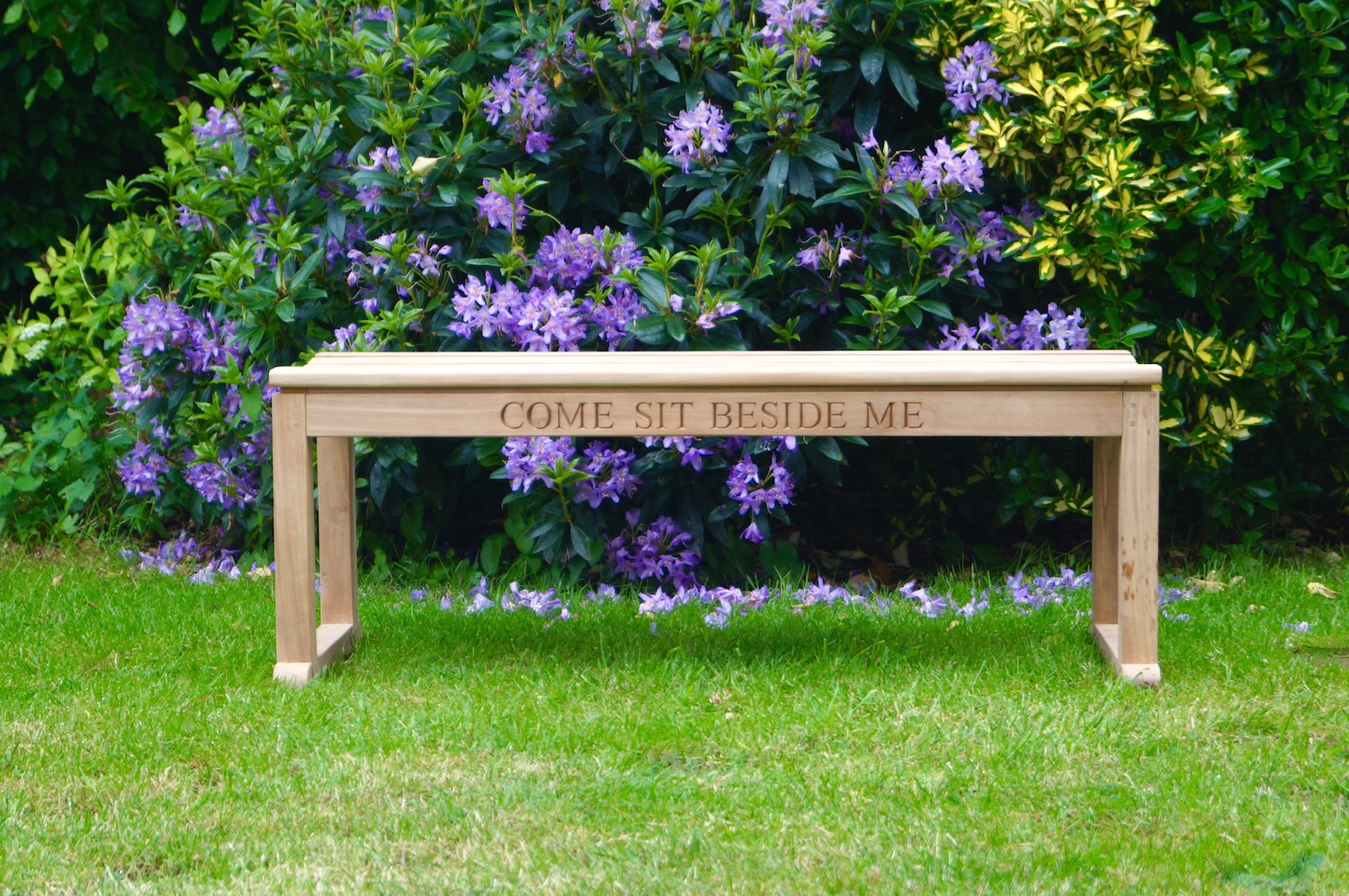 personalised-wooden-backless-bench-makemesomethingspecial.com