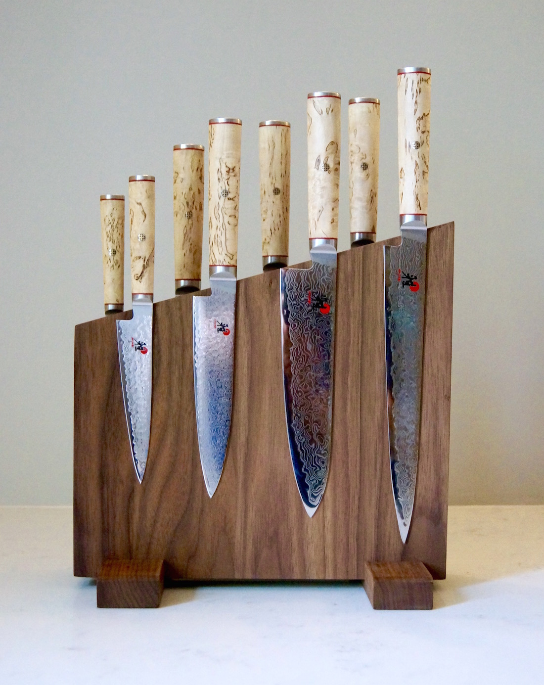 Handmade Walnut Knife Racks by MakeMeSomethingSpecial