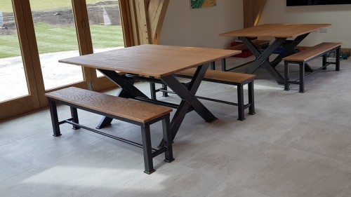 handmade-wooden-dining-table-steel-legs-makemesomethingspecial.com