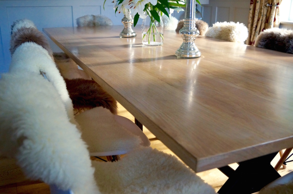 large-oak-dining-tables-seats-12-makemesomethingspecial.com