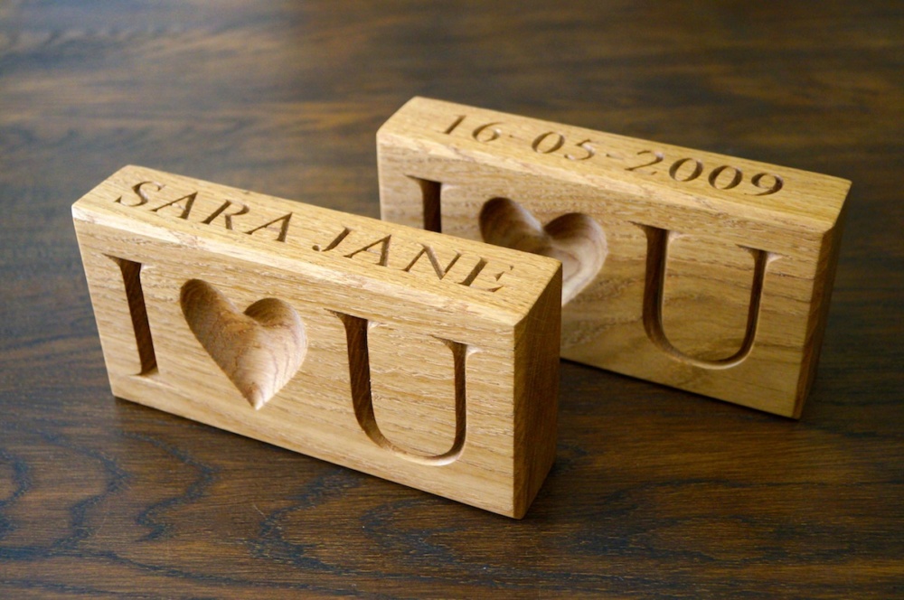 personalised valentines day gifts - paper weight personalised