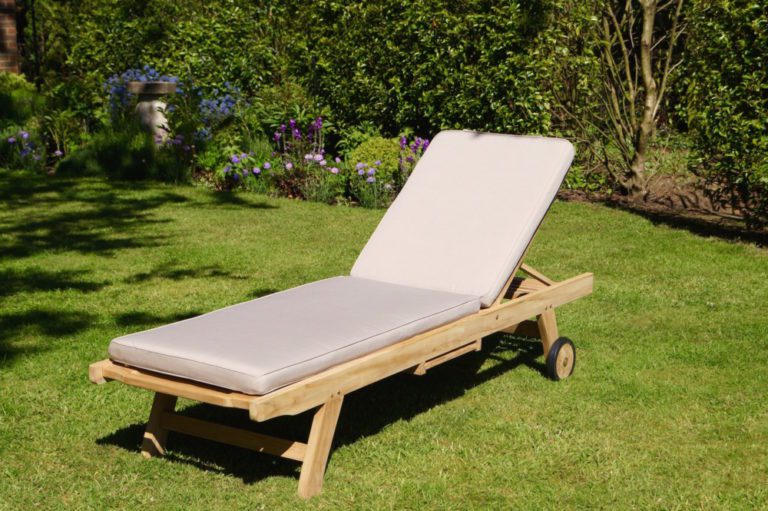 Luxury Wooden Garden Sun Loungers