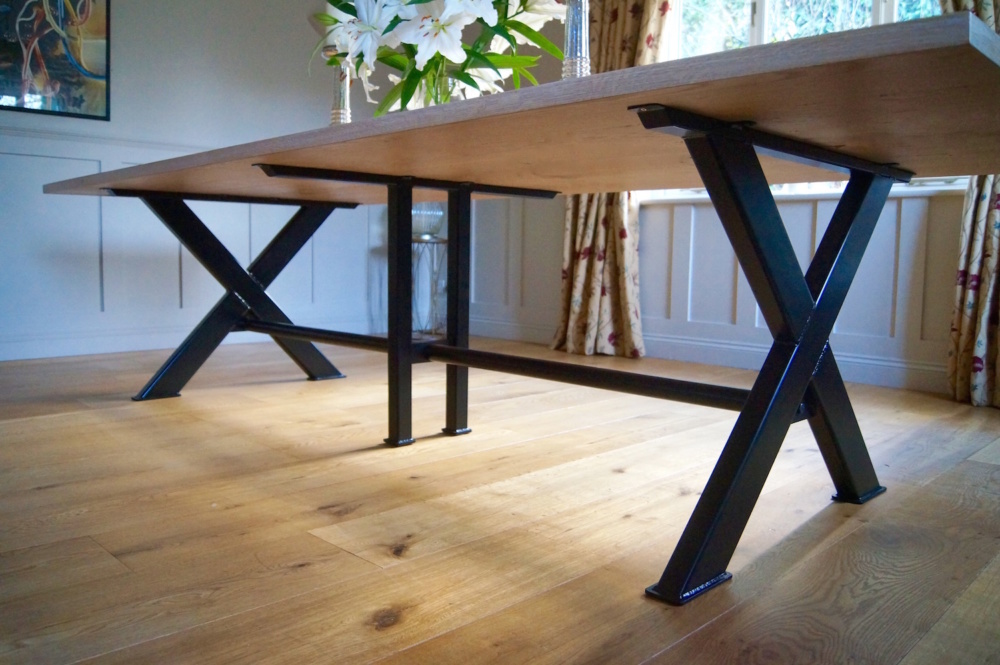 handmade oak dining tables