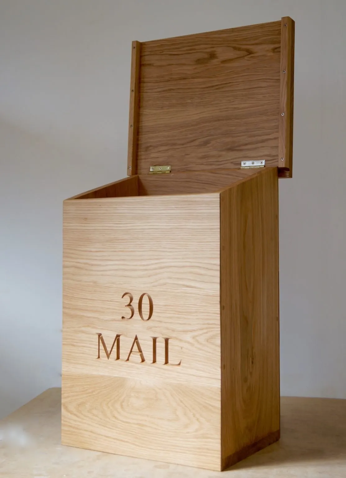 Custom Mini Post Box Personalised Wooden Post Box With Lock | MakeMeSomethingSpecial