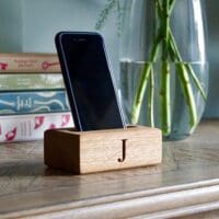 oak-mobile-phone-holder-personalised