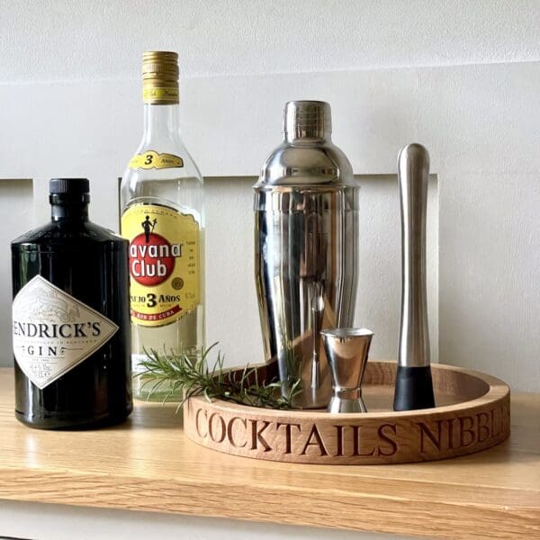 personalised-oak-round-tray