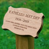 engraved-pillow-shaped-oak-grave-marker