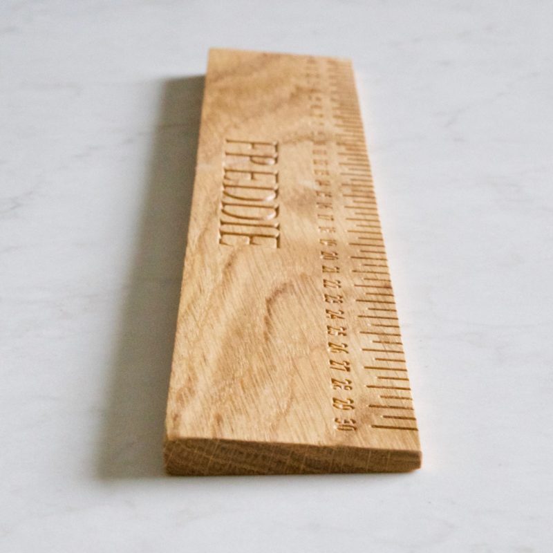 Personalised Wooden Rulers - MakeMeSomethingSpecial.com